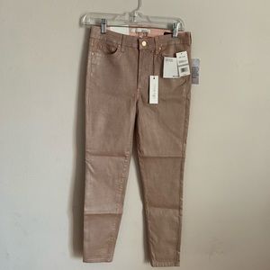 Ella Moss Rose Gold Jeans NWT